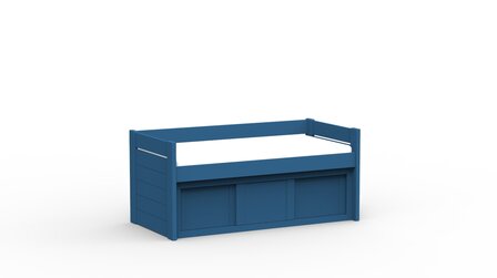 dominique bedbank Atlantisch blauw