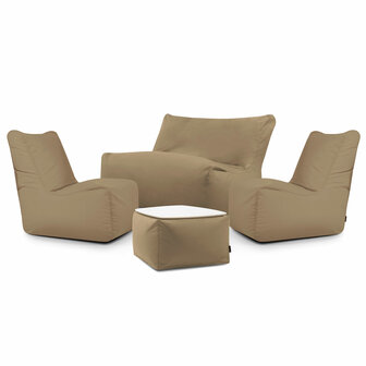 Pusku pusku Pool lounge set Seat colorin zand