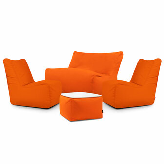 Pusku pusku Pool lounge set Seat colorin oranje