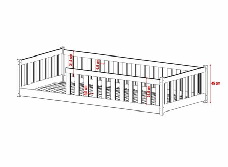 bedmaten 80x160 bed