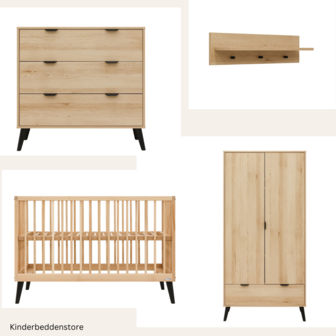 Fay 4 delige babykamer set