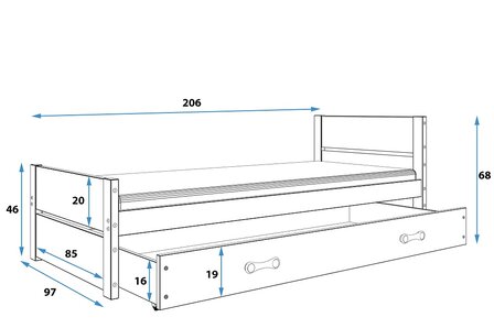 bedmaten Borgia bed