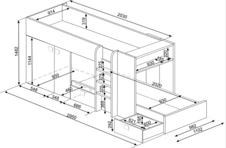 maten maxim bed trasman