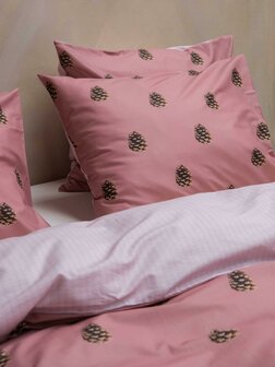 kussen pinecones dusty pink