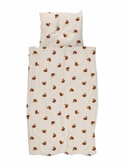 snurk squirrels beige 140x200 overtrek