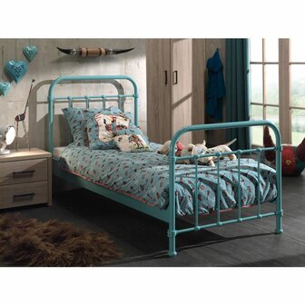 sfeer mint metalen bed