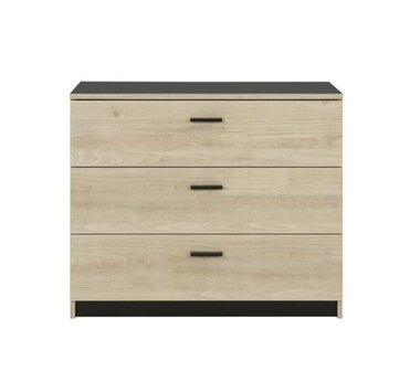 Gami Erwan commode naturel zwart