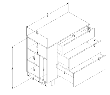 maten basic commode