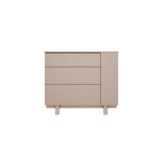 Basic commode 3 laden truffel