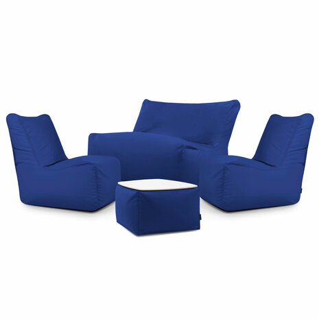 Pusku pusku Pool lounge set Seat colorin blauw