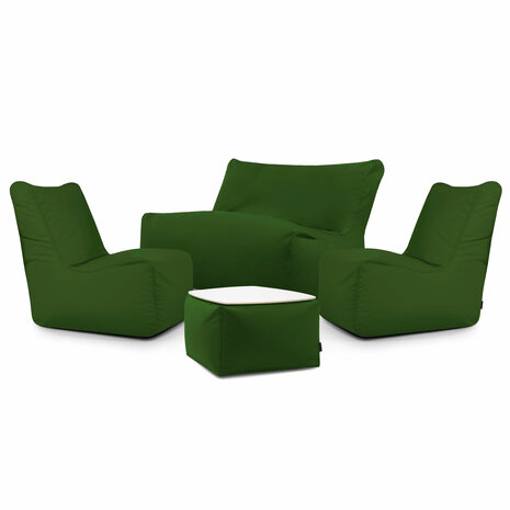 Pusku pusku Pool lounge set Seat colorin groen