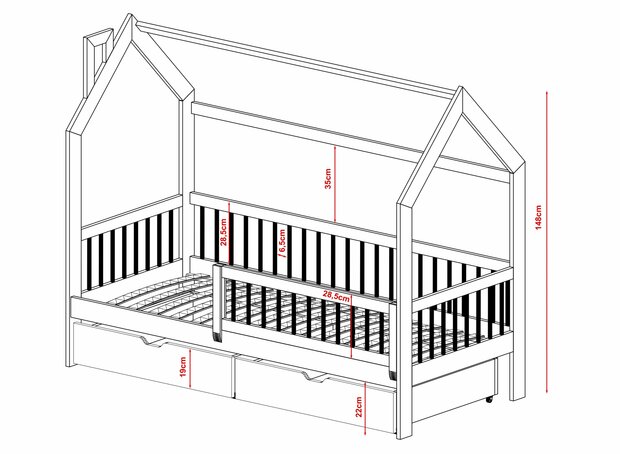 bedmaten 80x160