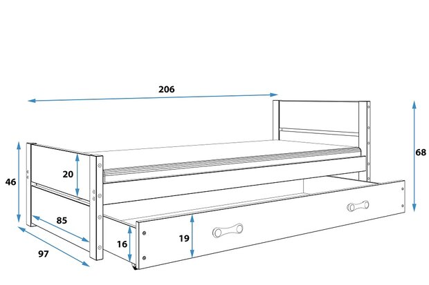 bedmaten Borgia bed