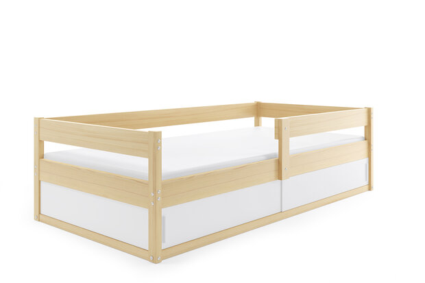 Latiano peuterbed 80x160 met schuifdeur naturel