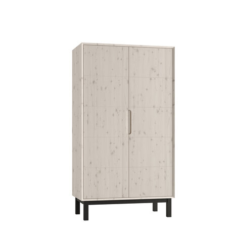 country 2 deurs kast grenen white wash