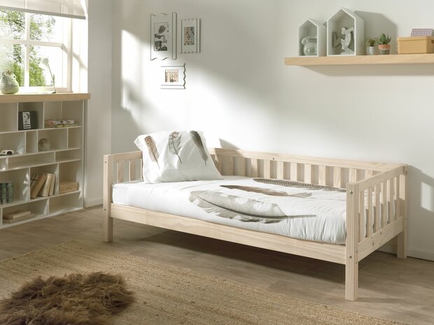 Fritz bedbank 90x200 white wash