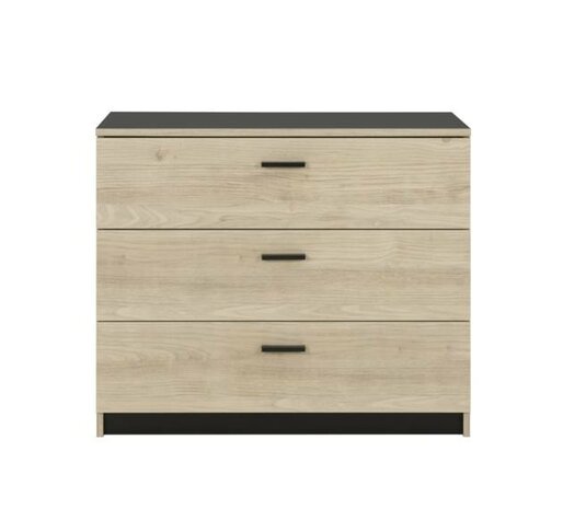 Gami Erwan commode naturel zwart